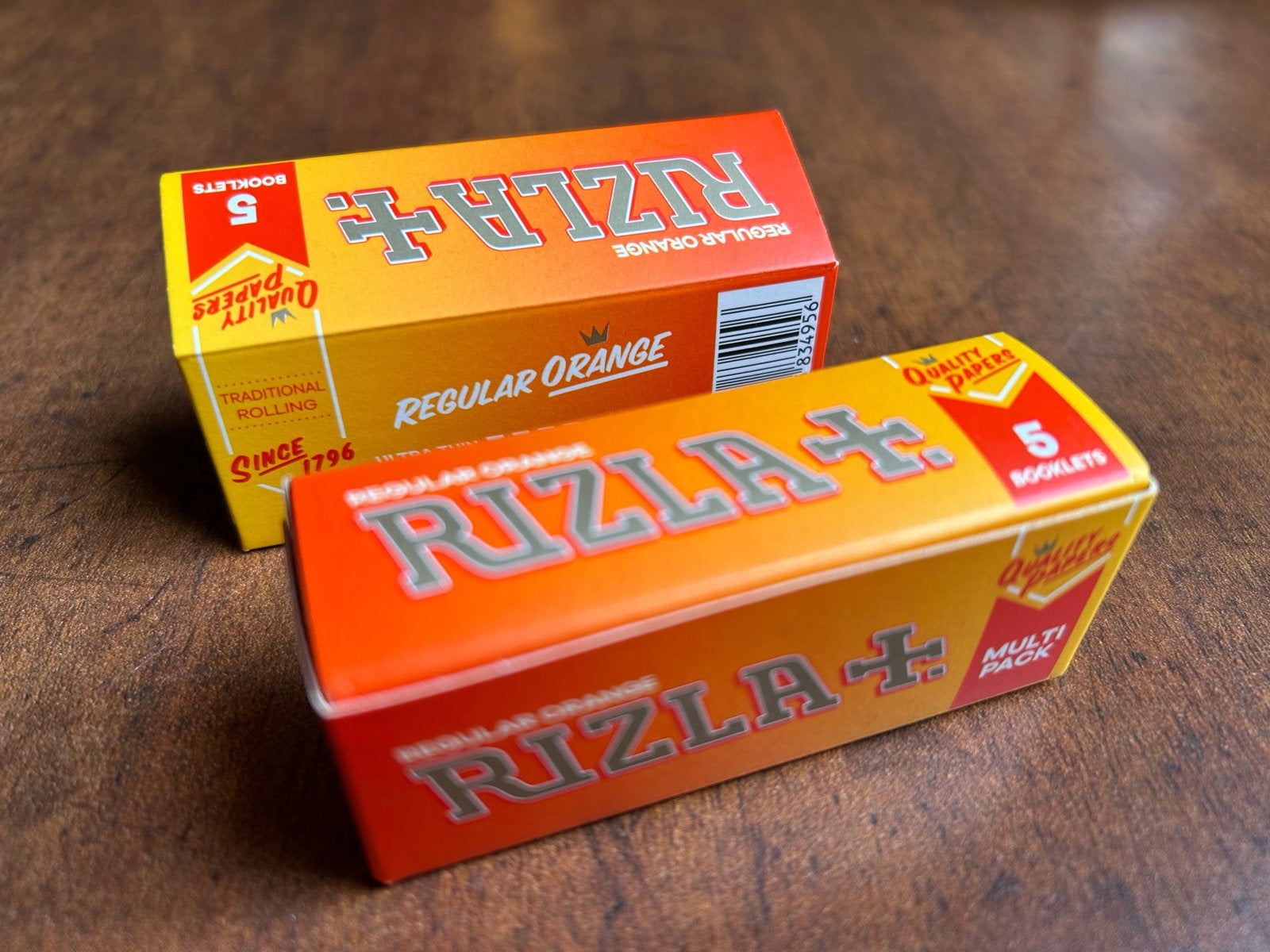 Rizla Regular Orange Vloeitjes - Multipack (2 stuks), Ophalen of Verzenden, Nieuw, Overige typen