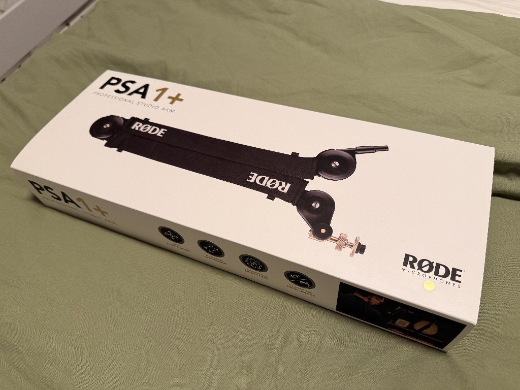 Rode PSA1+ Professionele Microfoonarm, Ophalen of Verzenden, Zo goed als nieuw, Studiomicrofoon