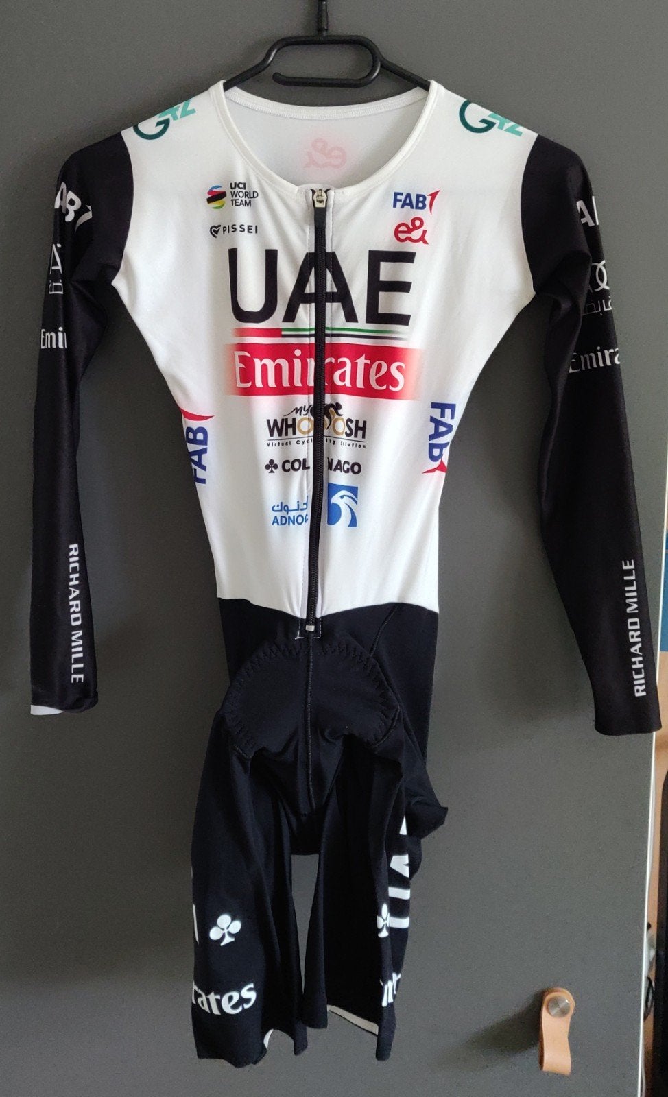 Wielershirt tijdritpak UAE 2023 Tour de France, Ophalen of Verzenden, Nieuw, Kleding
