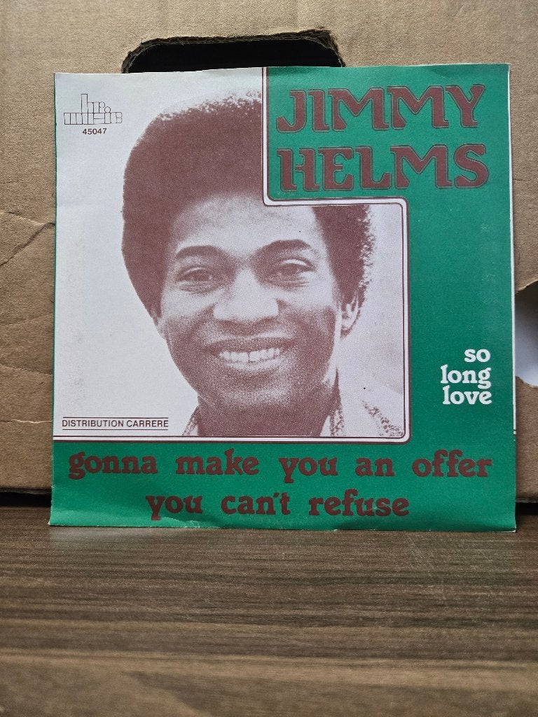 Jimmy Helms - Gonna make you an offer you can't refuse, 7 inch, Ophalen of Verzenden, Zo goed als nieuw, Pop