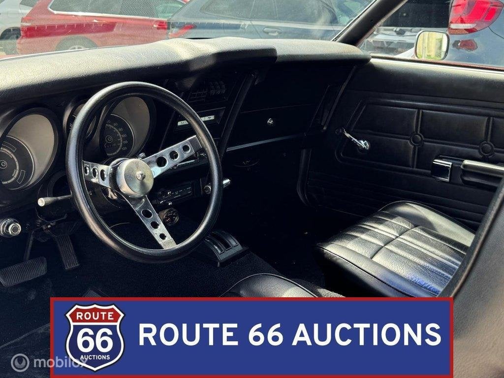 Ford Mustang Mach 1 | 1971 | Route 66 Auctions, Auto's, Oldtimers, Overige carrosserieën, Zwart, Bedrijf, Handgeschakeld
