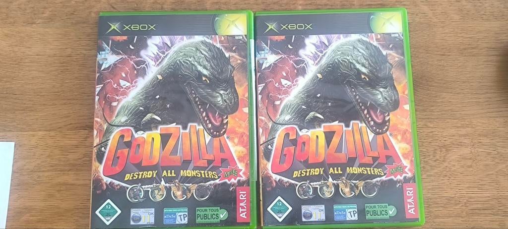 Godzilla: Destroy All Monsters Melee - Xbox (2 stuks), Ophalen of Verzenden