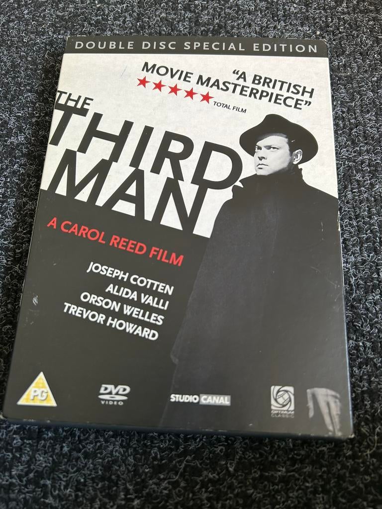 The third man op dvd 1949, Cd's en Dvd's, Vanaf 16 jaar, Ophalen of Verzenden, Gebruikt, Actie en Avontuur