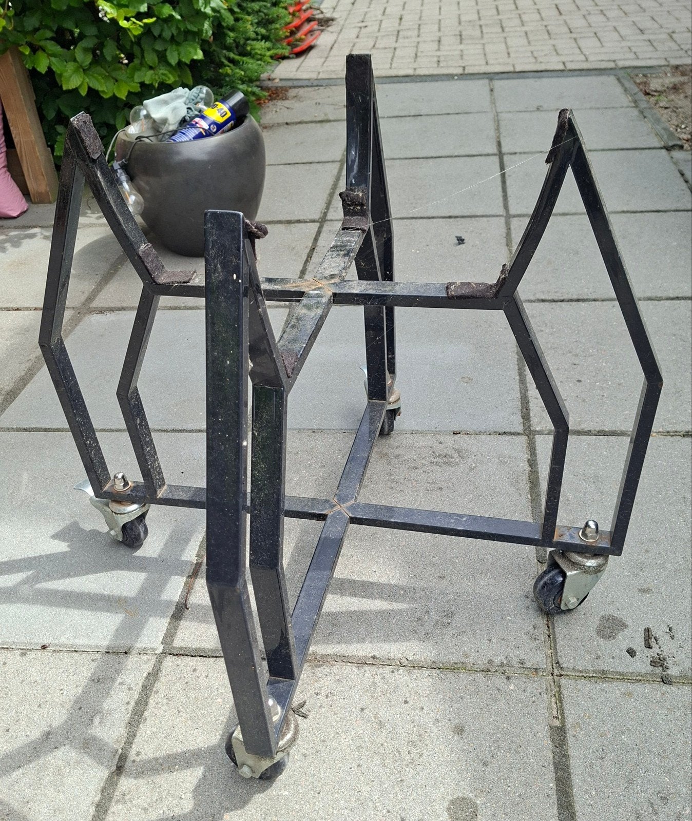 Standaard voor grill guru, Ophalen