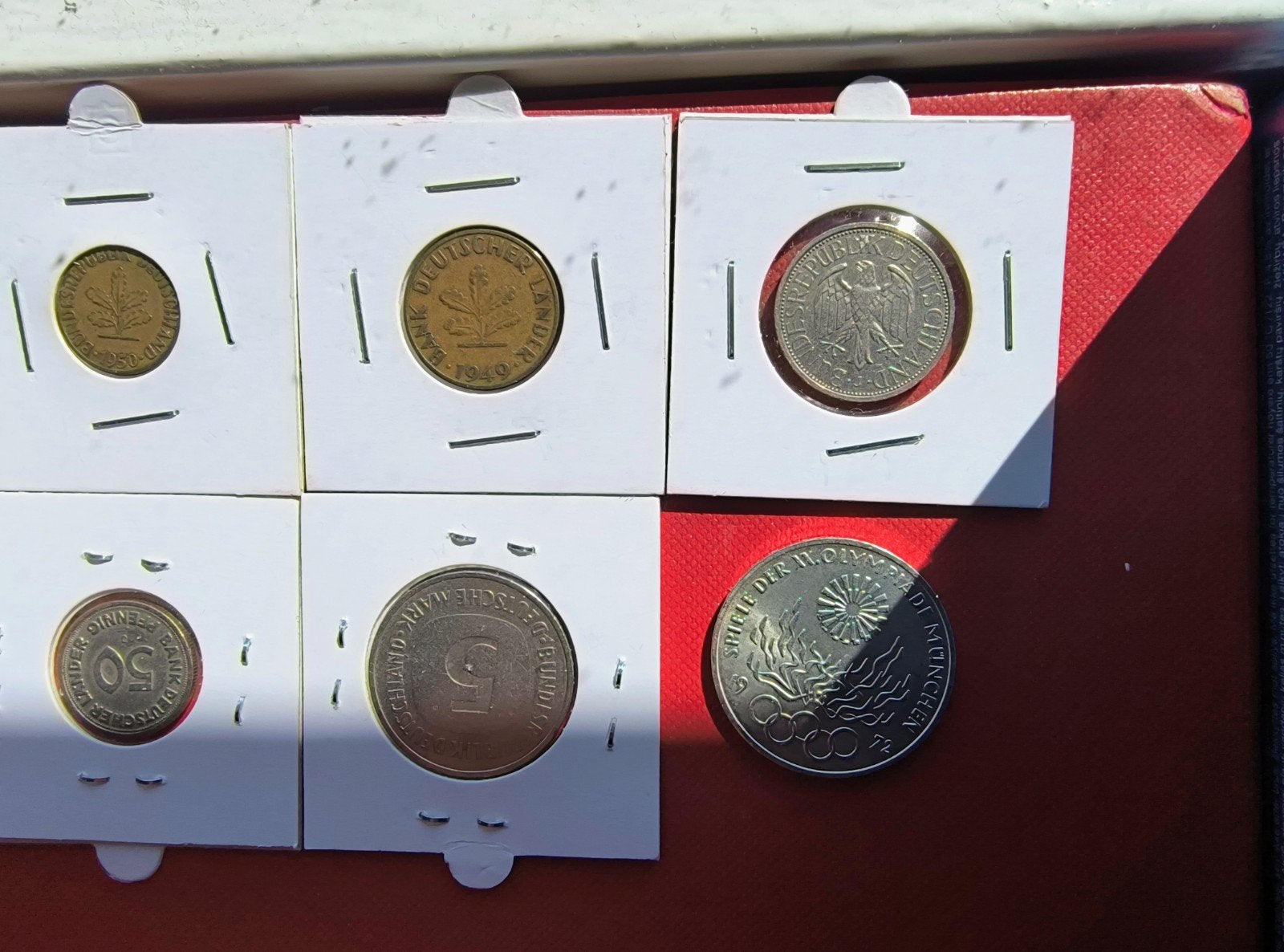 Duitse munten set - Olympische Spelen 1972 en meer, Ophalen of Verzenden, Duitsland, Setje, Zilver