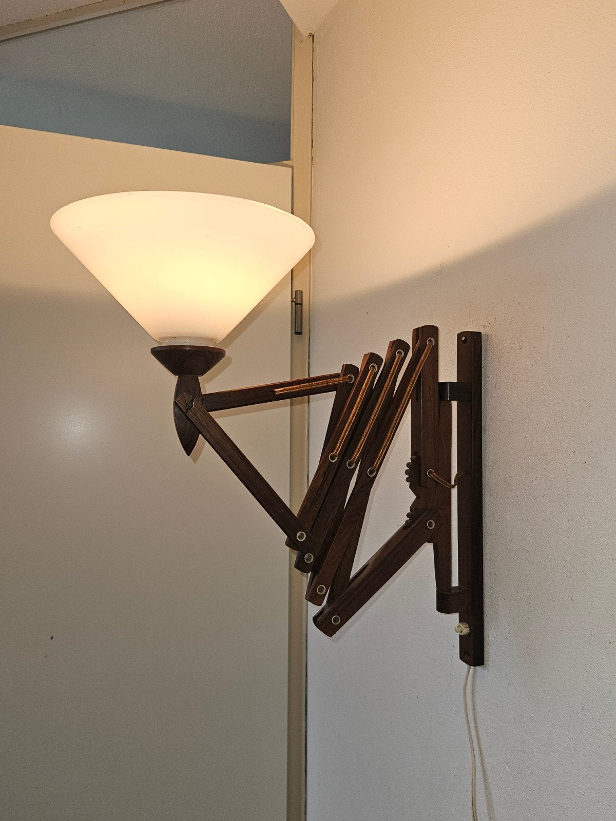 Schaarlamp T.J. Zweers (Oktrooi) - Jaren '70 - Prima Staat, Ophalen of Verzenden