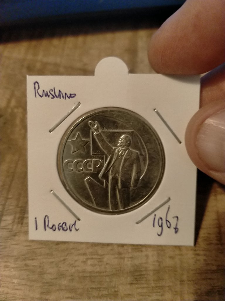 Rusland 1 Roebel 1967, Verzenden, Rusland, Losse munt