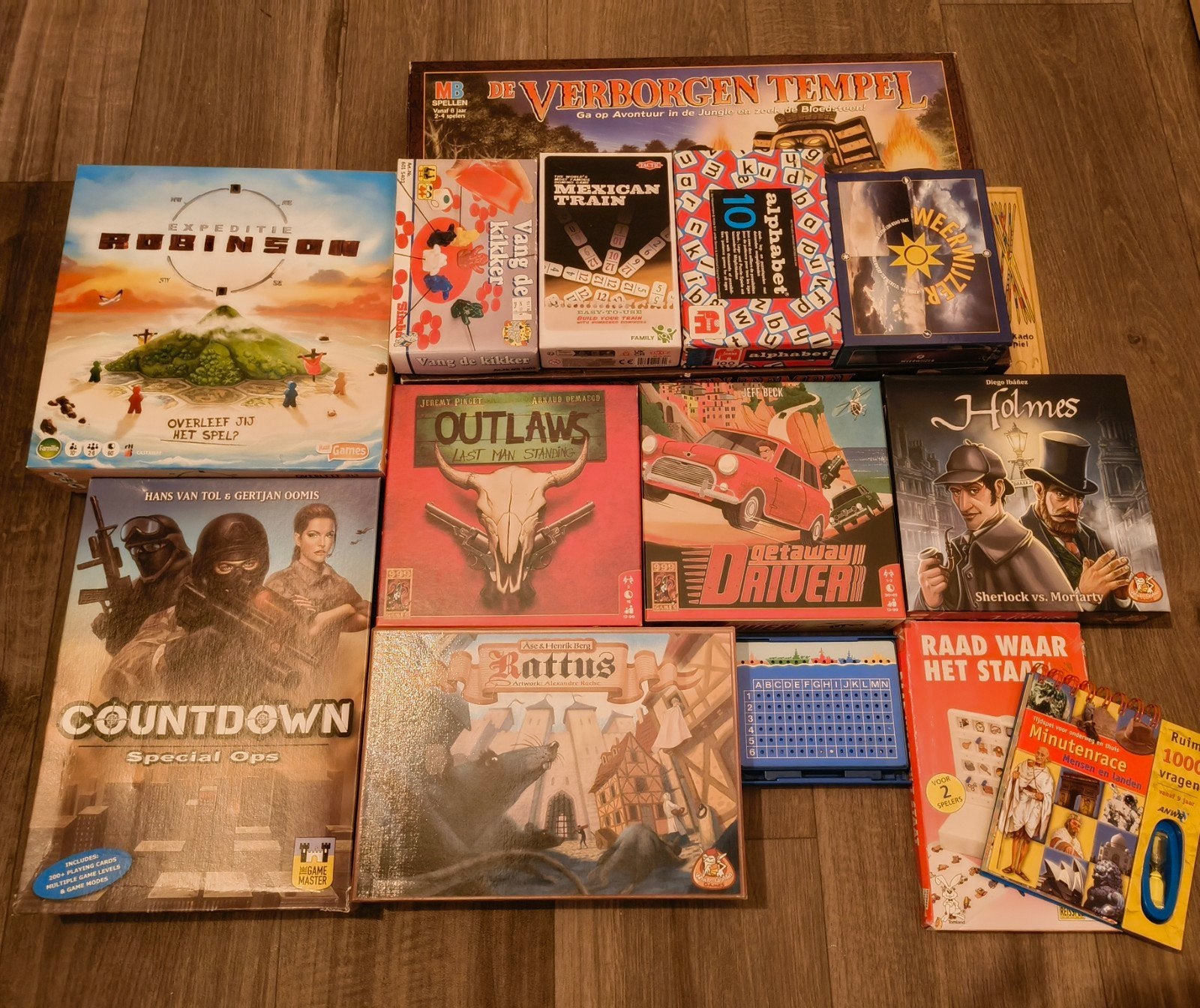Bordspellen voor 2 personen (of meer), Een of twee spelers, Ophalen of Verzenden, Zo goed als nieuw