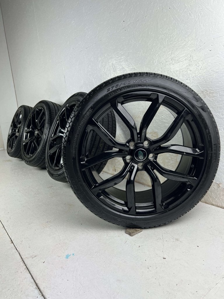 Originele Range Rover SVR velgen 22" 5x120 all-season 8mm!, Auto-onderdelen, Niet ingevuld, 275 mm, Banden en Velgen, Niet ingevuld
