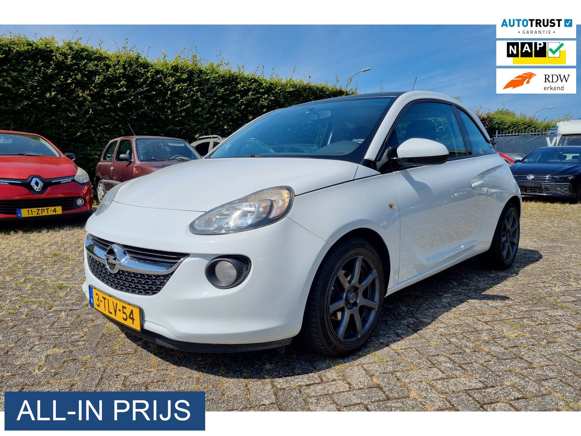 Opel ADAM 1.2 NIEUWE APK GARANTIE (bj 2014), Auto's, Voorwielaandrijving, Euro 5, ADAM, 4 cilinders