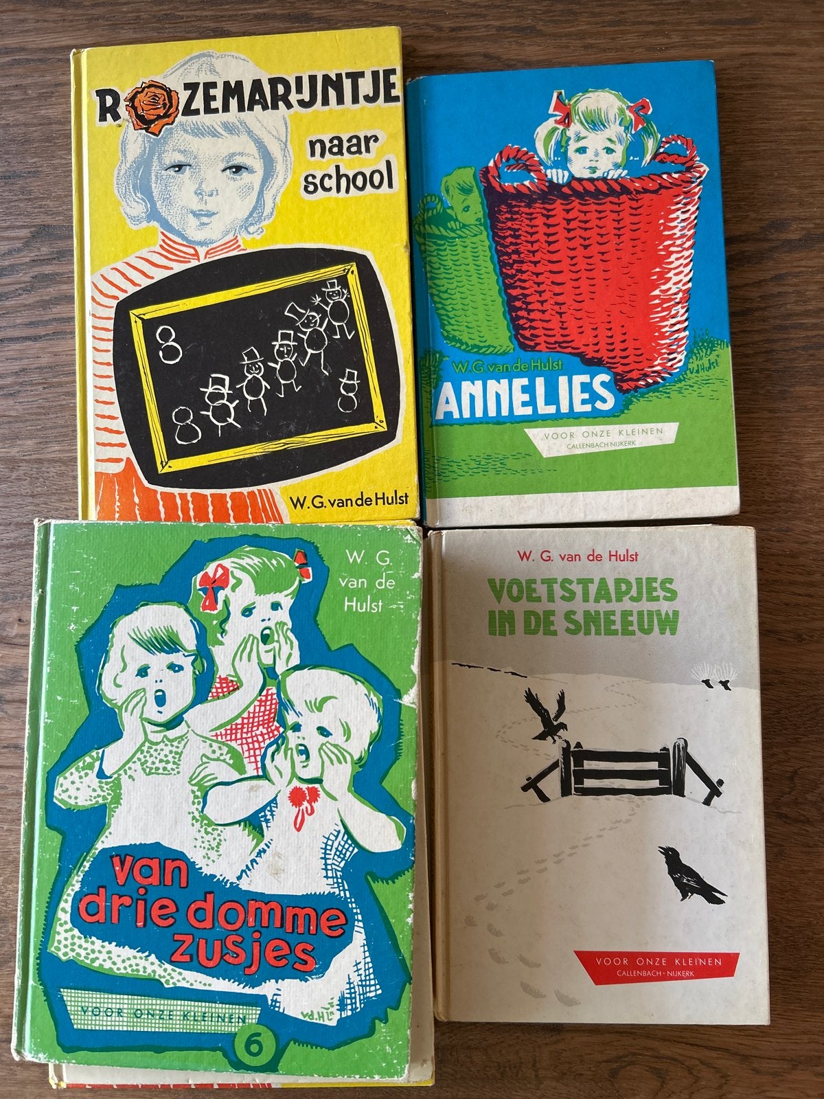 W.G. van de Hulst boeken - set van 9 kinderboeken, Ophalen of Verzenden, Gelezen, Fictie algemeen