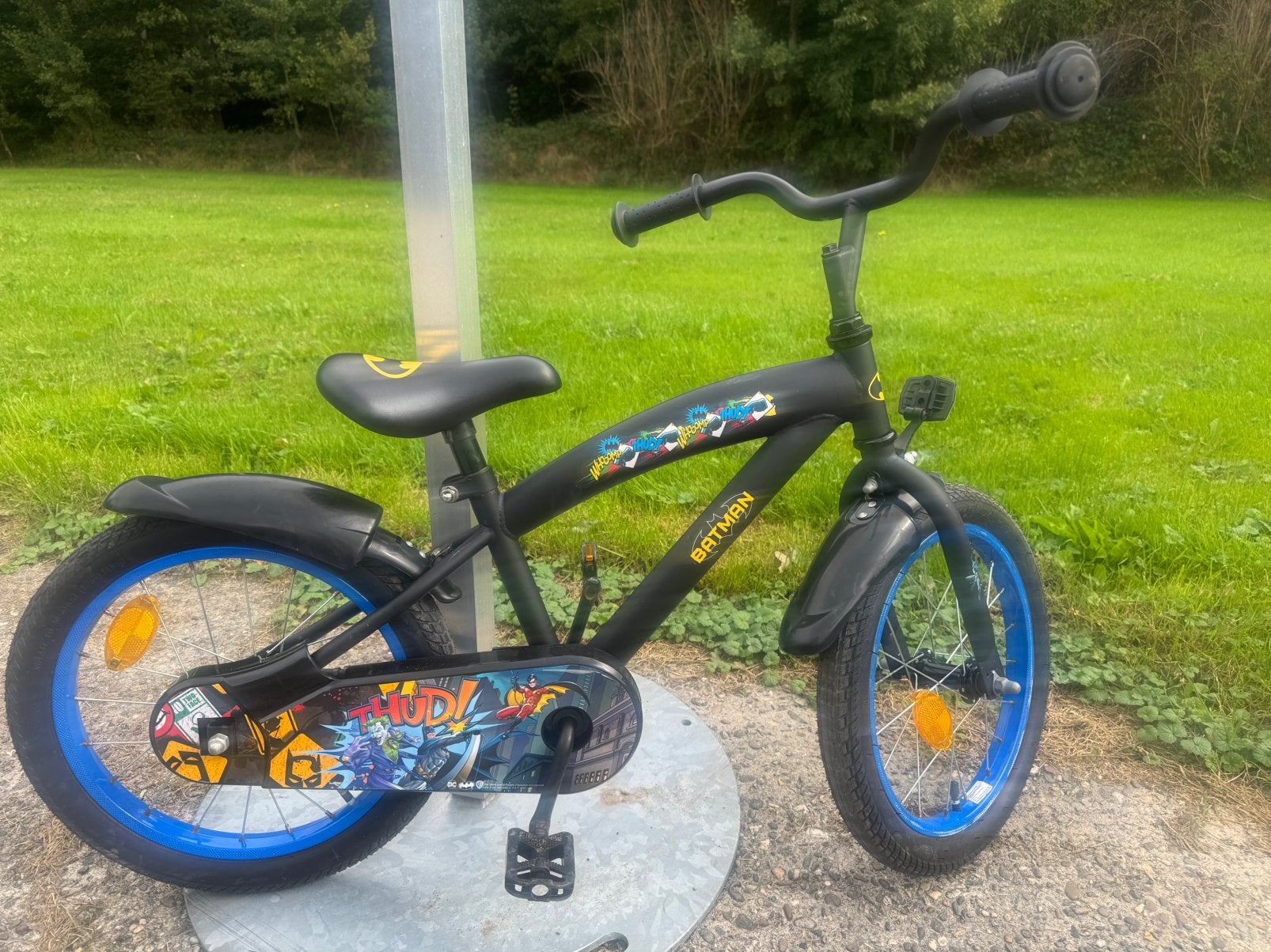 Volare Batman Kinderfiets - Jongens - 14 inch - Zwart
