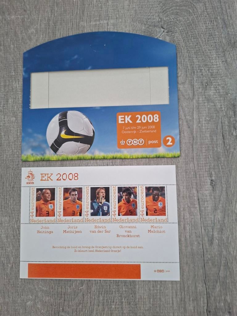 WK postzegels 2008, Ophalen of Verzenden, Verzamelalbum