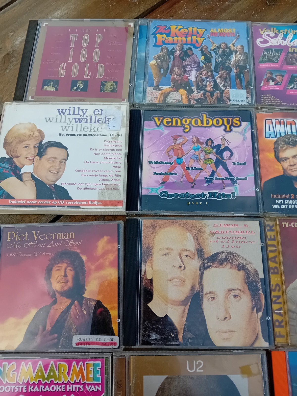 Grote partij diverse CD's - Pop, Schlager, Karaoke, Ophalen of Verzenden, Gebruikt, Album, Inclusief doosje