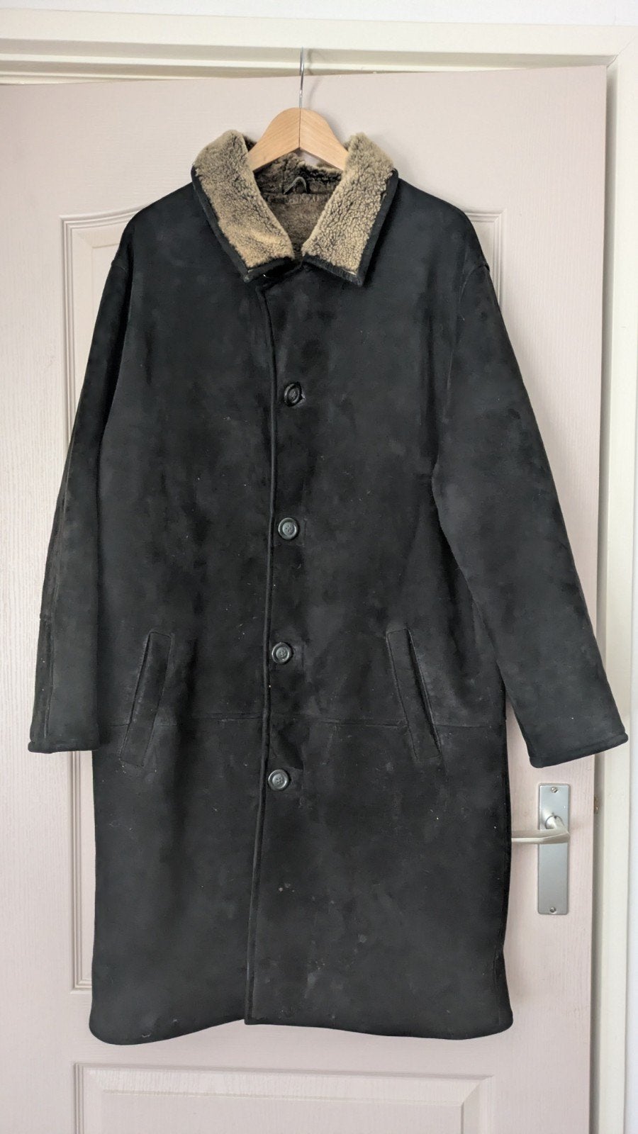 Heren Lammy Coat Zwart - Maat XS, Zwart, Viking, Ophalen of Verzenden, Gedragen