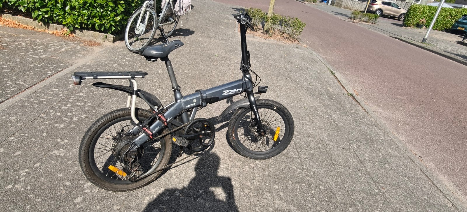 himo z20 vouwfiets electrisch, Fietsen en Brommers, Fietsen | Vouwfietsen, Gebruikt, Heren, Versnellingen, Schijfrem