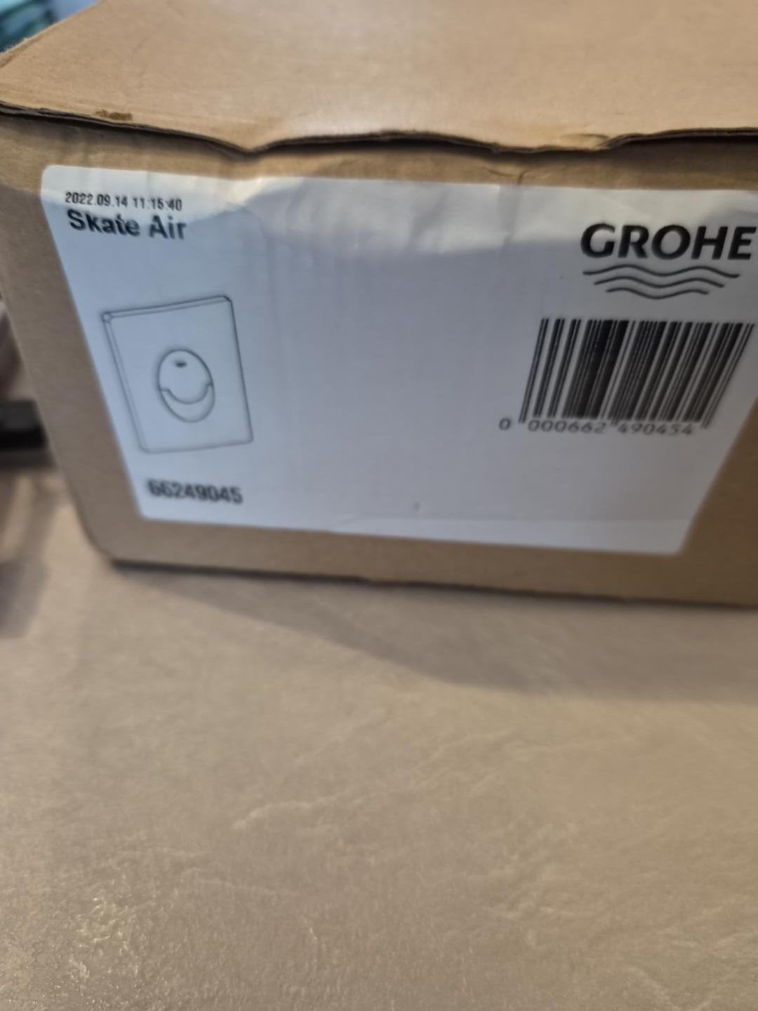 GROHE Skate Air bedieningsplaat chroom - Nieuw, Ophalen of Verzenden, Nieuw, Chroom, Toilet