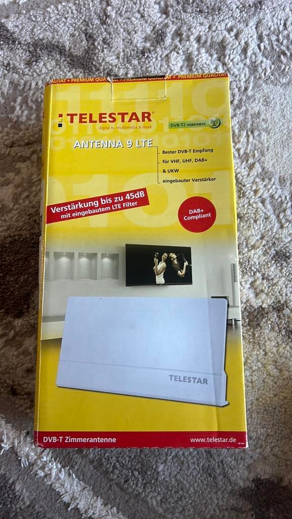 Renkforce 2500T2 IR DVB-T2 Receiver & Telestar Antenna 9 LTE, Ophalen, Zo goed als nieuw