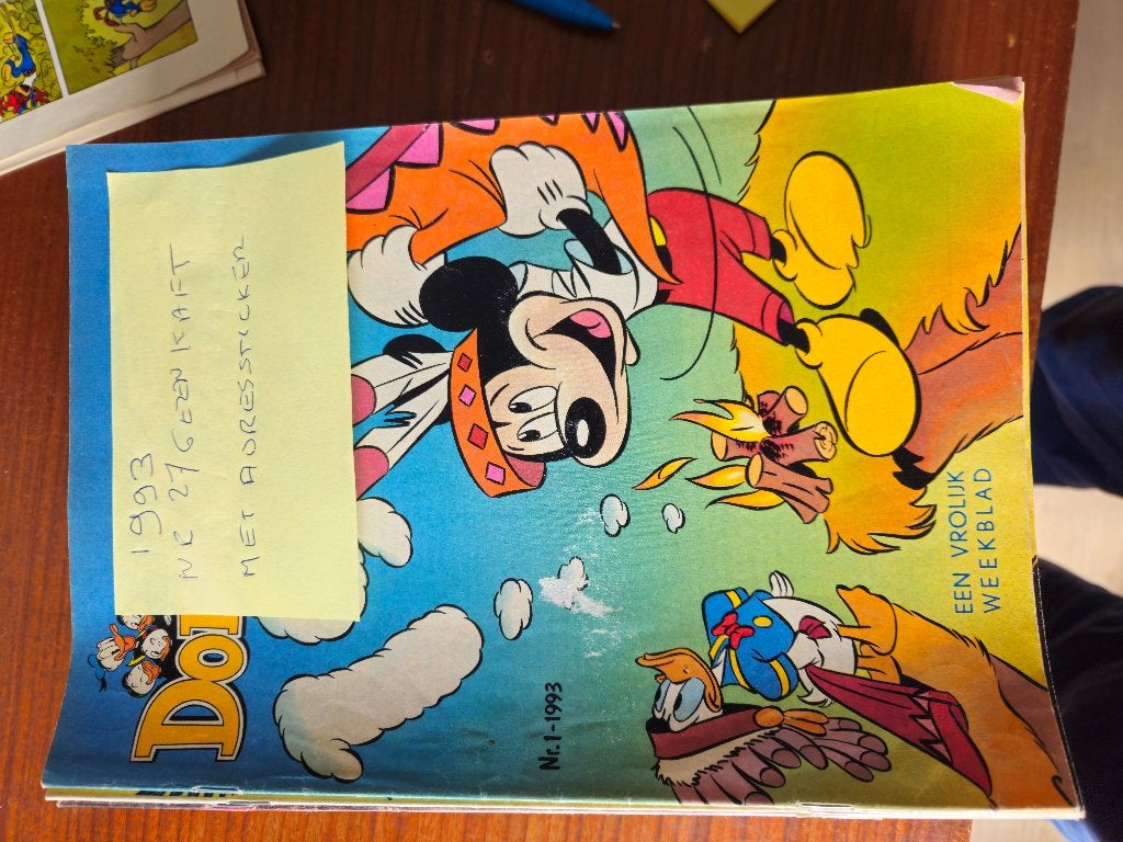 Donald Duck 1993, Donald Duck, Meerdere stripboeken, Ophalen, Gelezen