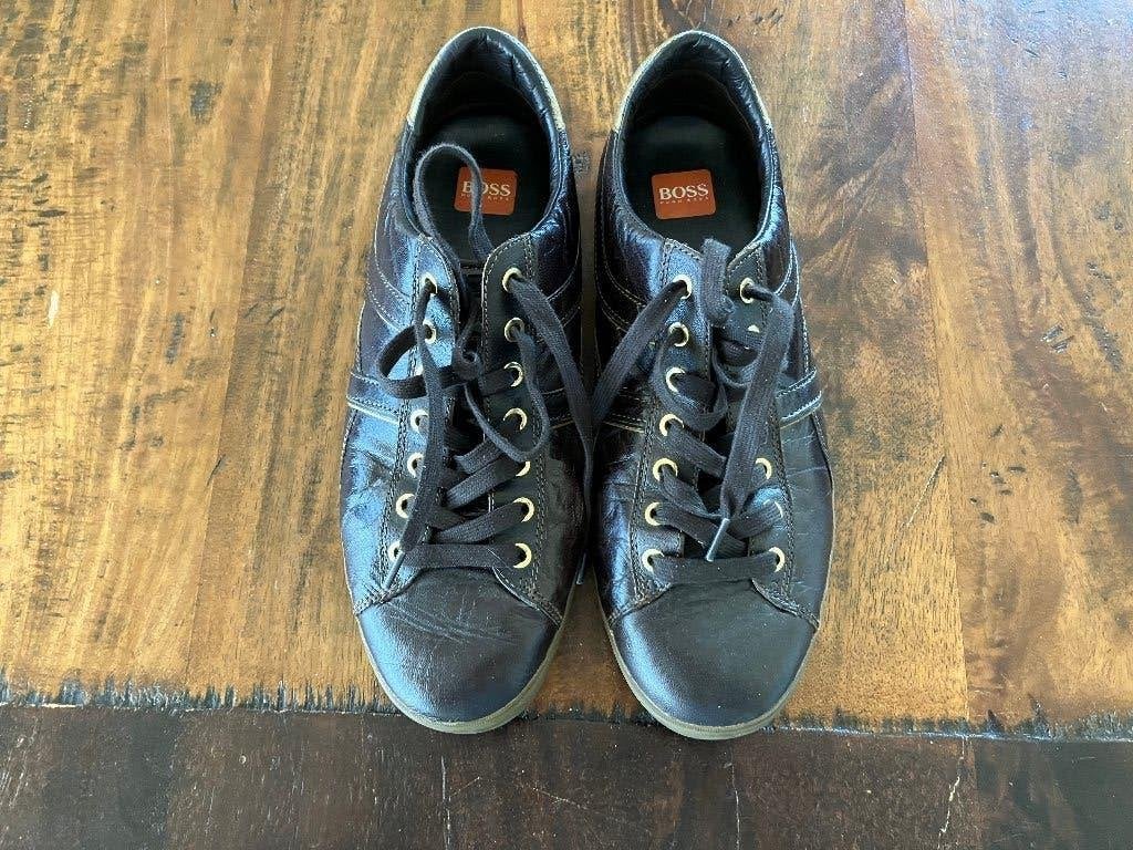 Herensnaekers, Bruin, Ophalen of Verzenden, Sneakers of Gympen, Hugo Boss