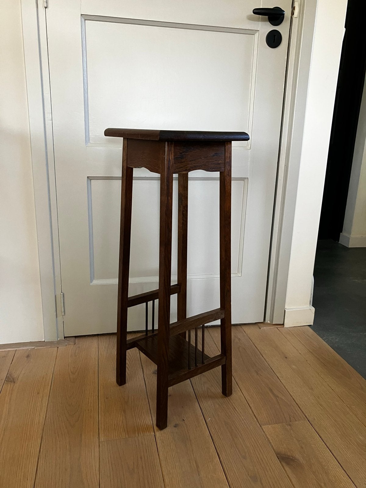 Art Deco Plantentafel Eiken Amsterdamse School Stijl, Ophalen of Verzenden