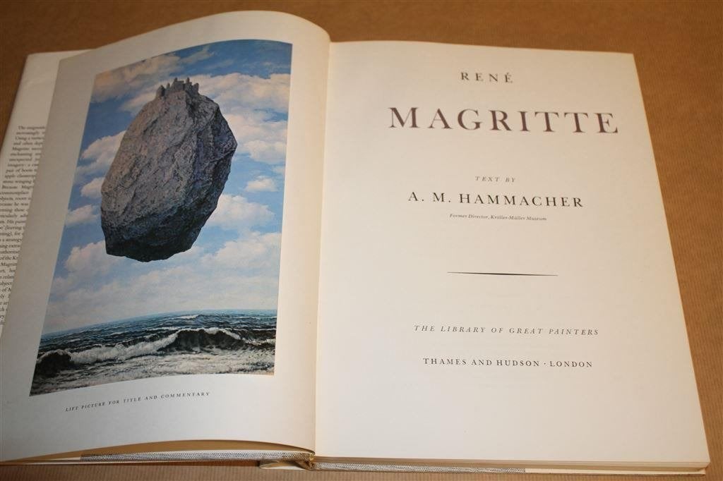 Prachtig boek over de werken van Magritte., Ophalen of Verzenden, Gelezen