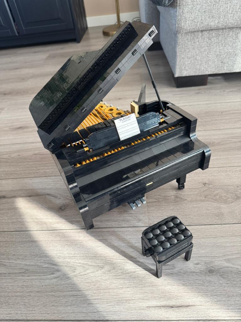 LEGO Ideas Grand Piano 21323 – inclusief doos en boekjes, Ophalen, Zo goed als nieuw