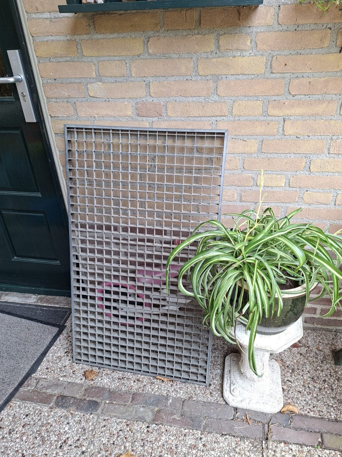 Gegalvaniseerd deurmat rooster 100x60 cm, Tuin en Terras, Ophalen, Gebruikt, Overige materialen, Buiten