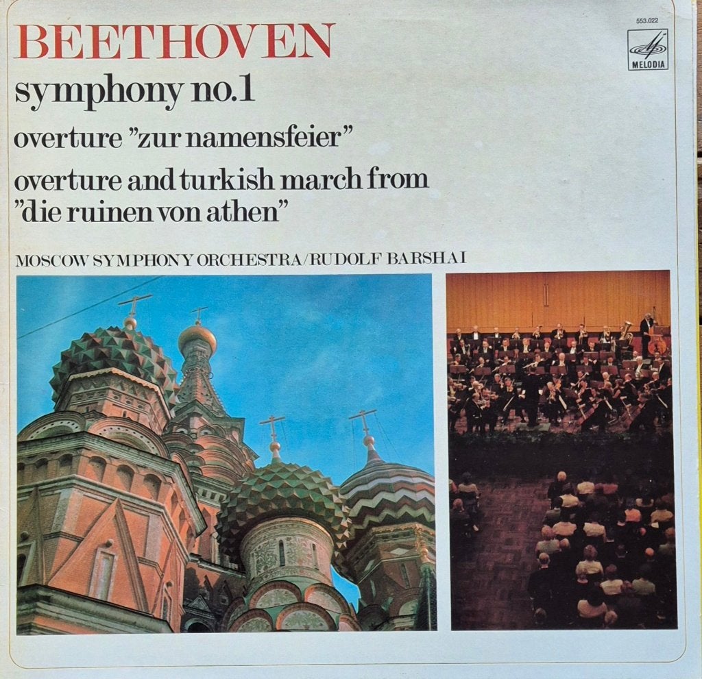 Beethoven*, – Symphony No.1 #l095#5V, LP, Gebruikt, Ophalen of Verzenden, Orkest of Ballet