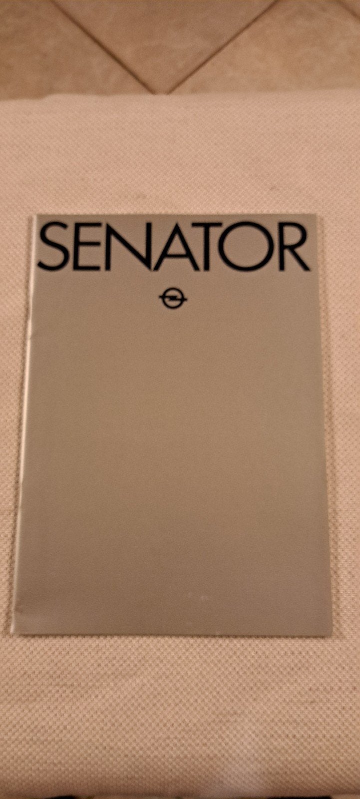 opel senator brochure 1980, Ophalen of Verzenden, Zo goed als nieuw, Opel