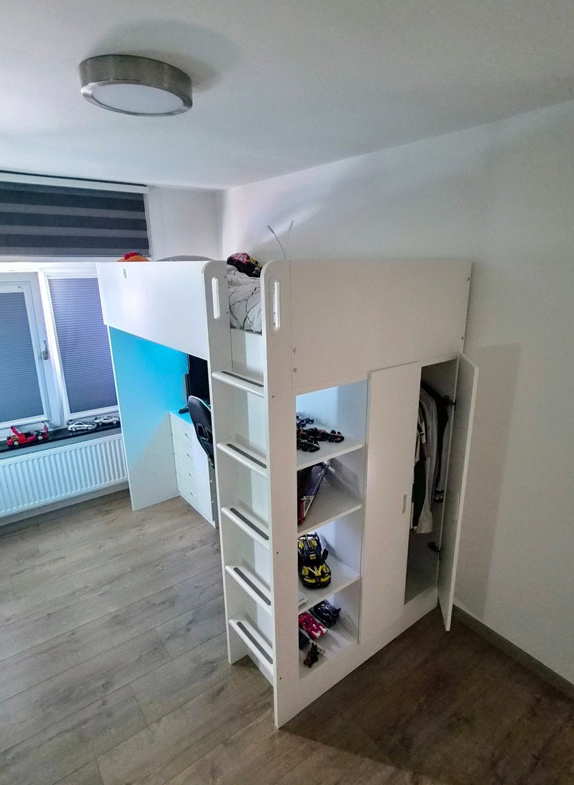 Stoere hoogslaper - Nieuwstaat, Ophalen, Zo goed als nieuw, Hoogslaper