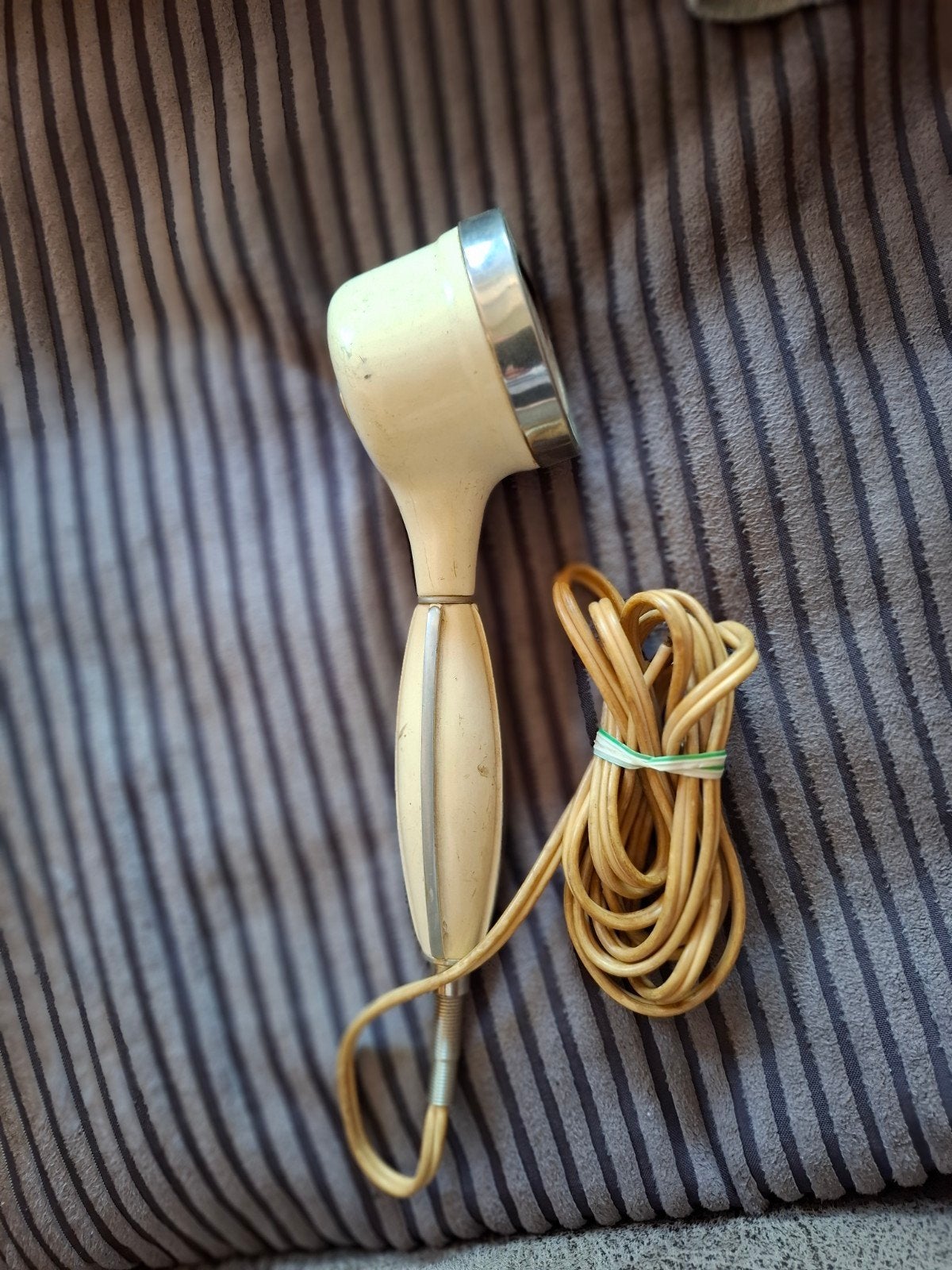 Vintage microfoon - Oude microfoon, Ophalen of Verzenden, Gebruikt, Overige typen