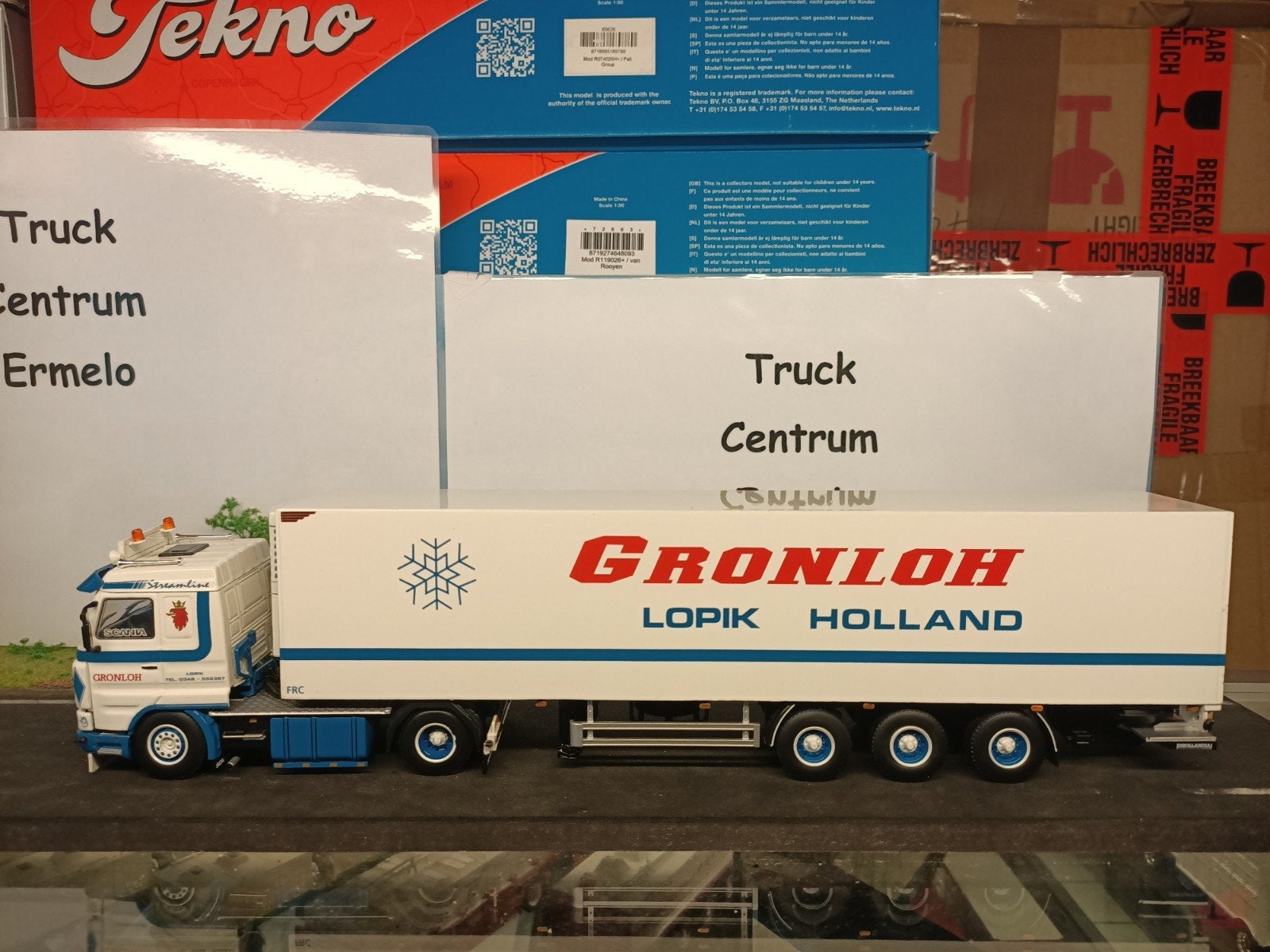 GRONLOH; SCANIA 3 STREAMLINE KOELOPLEGGER THERMOKING (3 AS S, Ophalen of Verzenden, Nieuw, Bus of Vrachtwagen, Tekno