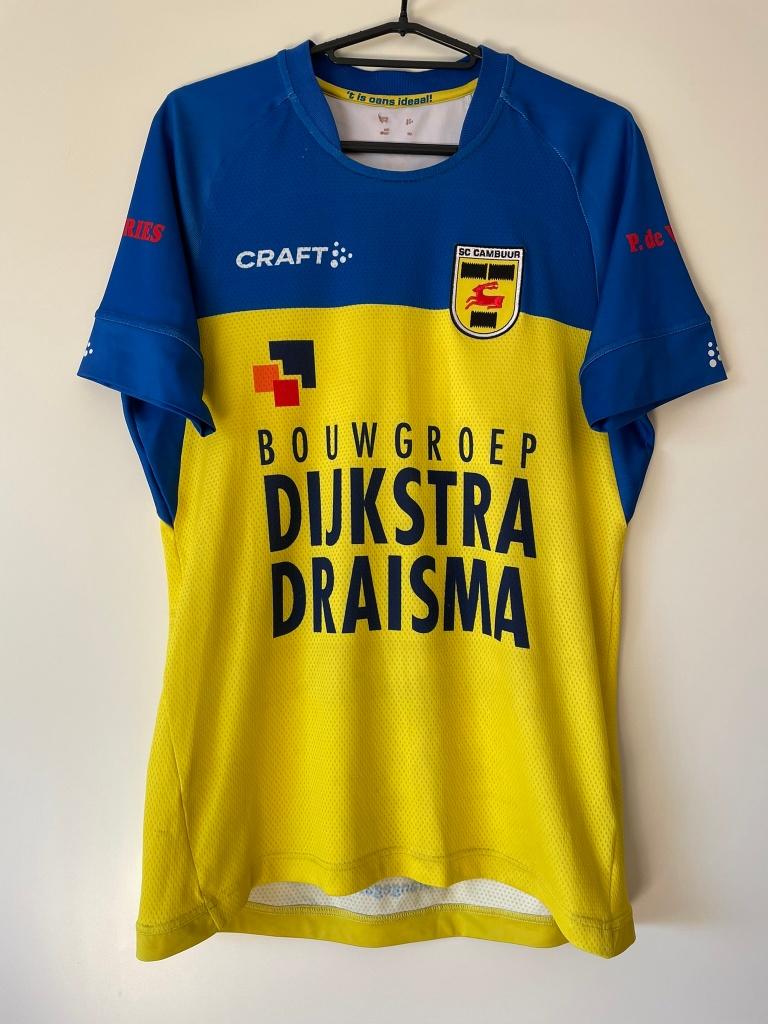 SC Cambuur Craft Voetbalshirt Maat S, Craft, Blauw, Ophalen of Verzenden, Zo goed als nieuw
