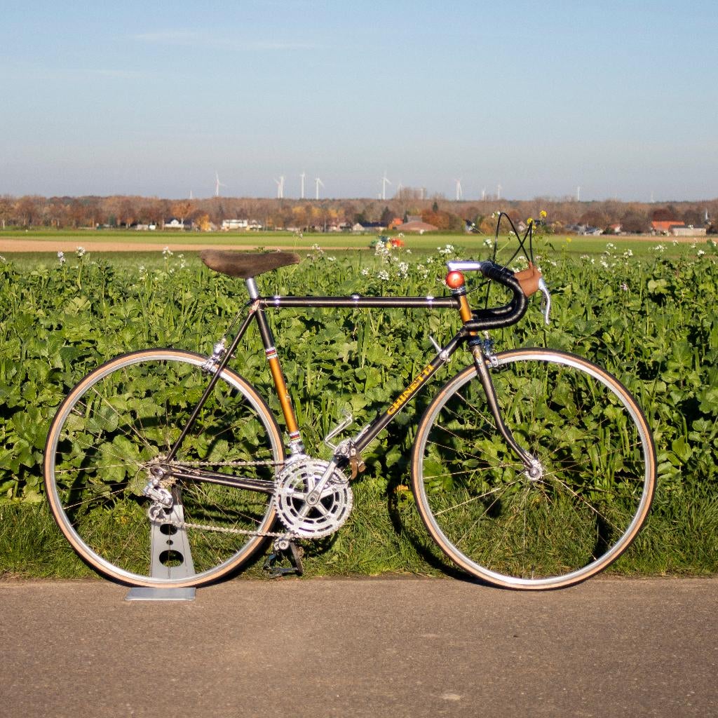 Chinetti vintage racefiets 56cc, Fietsen en Brommers, Fietsen | Oldtimers, Ophalen, Jaren '60 of nieuwer, Velgrem, Chinetti