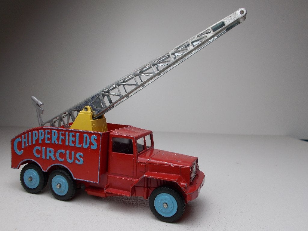 1960 Corgi MajorToys 1121 CHIPPERFIELDS CRANE TRUCK Igst (C)