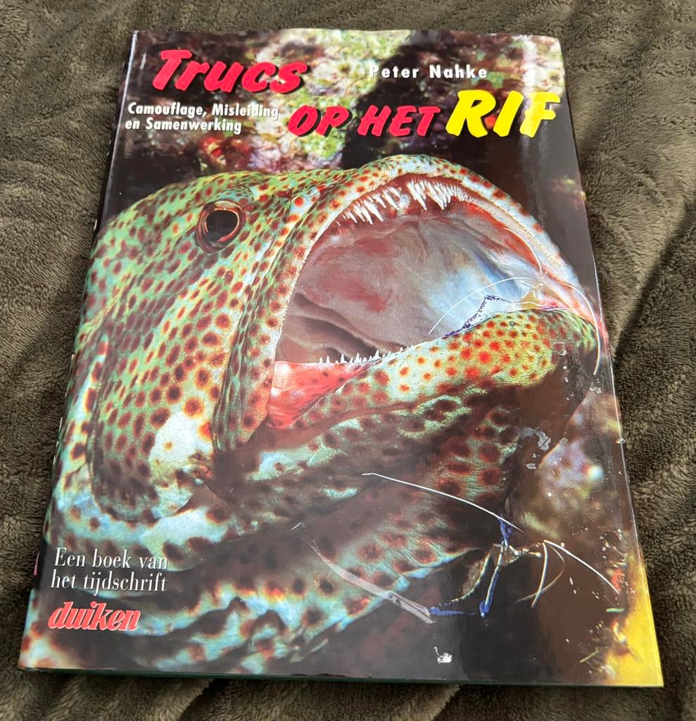 Duikers hardcover boek: Trucs op het Rif, Watersport en Boten, Duiken, Ophalen of Verzenden, Gebruikt