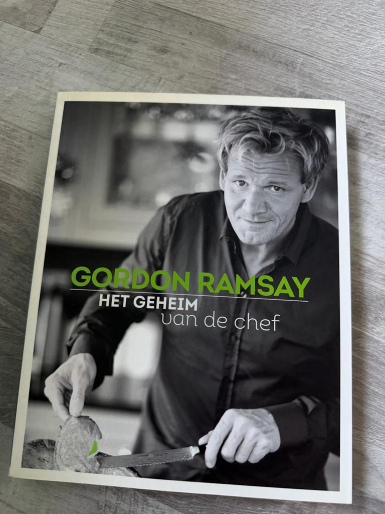 Gordon Ramsay - Het Geheim van de Chef Kookboek, Boeken, Hoofdgerechten, Ophalen of Verzenden, Zo goed als nieuw, Europa