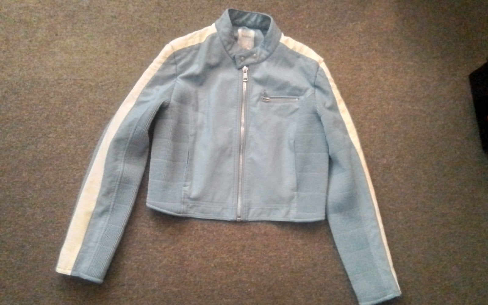 Stoere jas, Kleding | Dames, Maat 38/40 (M), Berschka, Blauw, Nieuw
