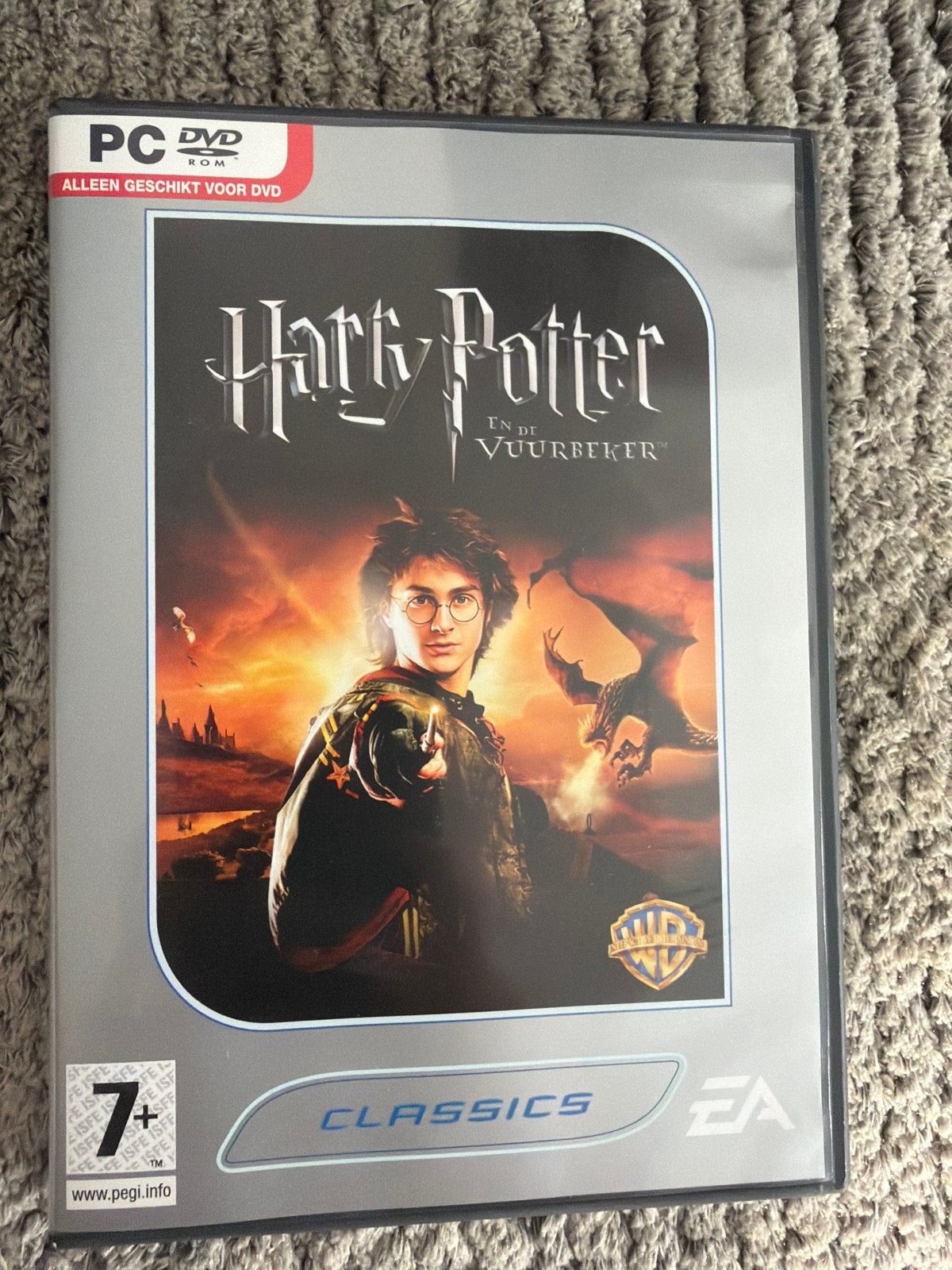 Harry Potter en de Vuurbeker PC DVD-ROM, Spelcomputers en Games, Avontuur en Actie, Gebruikt, Eén computer, Ophalen of Verzenden