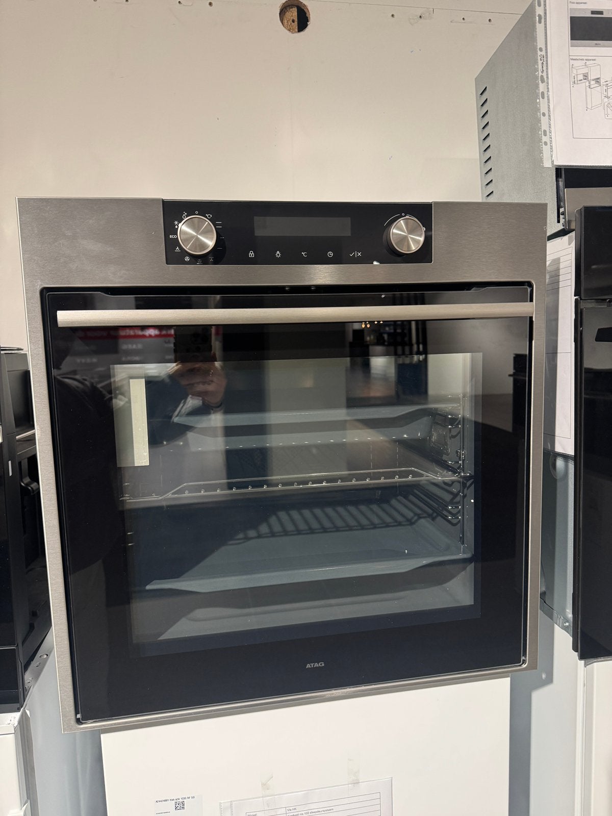 Verschillende ovens nis 60cm, Ophalen, Oven, Hete lucht, 60 cm of meer