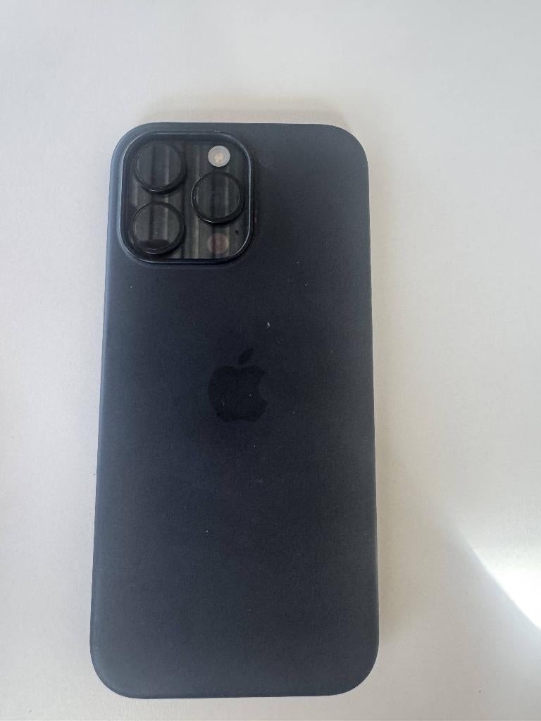 Apple iPhone 16 Pro Max 256GB Zwart Titanium, Telecommunicatie, Mobiele telefoons | Apple iPhone, Zwart, IPhone 16 Pro Max, Zo goed als nieuw