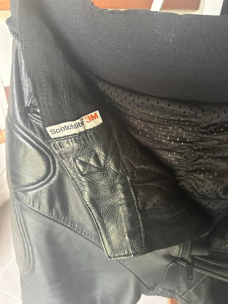 Lederen motorbroek Spool maat 54, Motoren, Kleding | Motorkleding, Broek | leer, Heren, Tweedehands, Ophalen of Verzenden