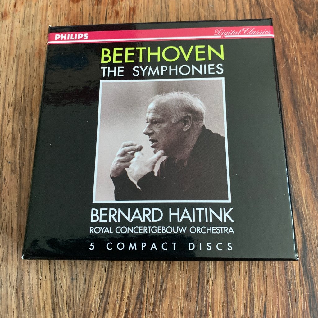Haitink - Concertgebouw Orchestra Beethoven 5 CD box set, Boxset, Symfonie, Ophalen of Verzenden, Zo goed als nieuw