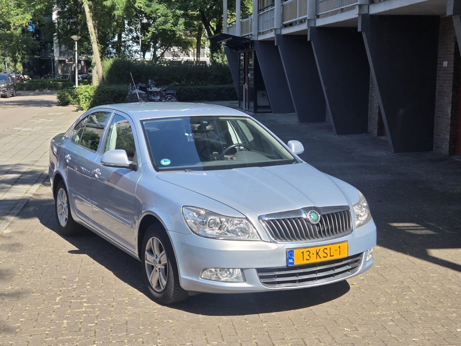 Skoda Octavia elegance 1.4 TSI 90KW AUT 2010 Blauw  124714km, Auto's, Stof, 4 cilinders, Blauw, 122 pk