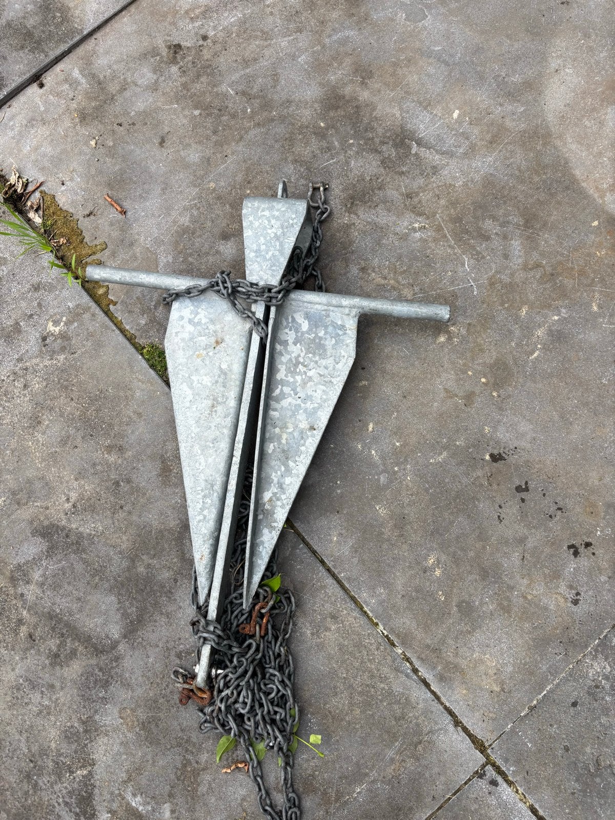 Anker met stalen ketting, Ophalen, Gebruikt, Overige typen
