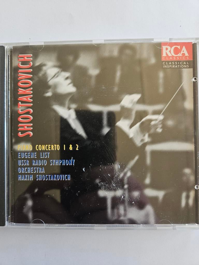 Shostakovich Piano Concertos 1 & 2, Cello Concerto 1 CD, Ophalen of Verzenden, Modernisme tot heden, Zo goed als nieuw, Orkest of Ballet