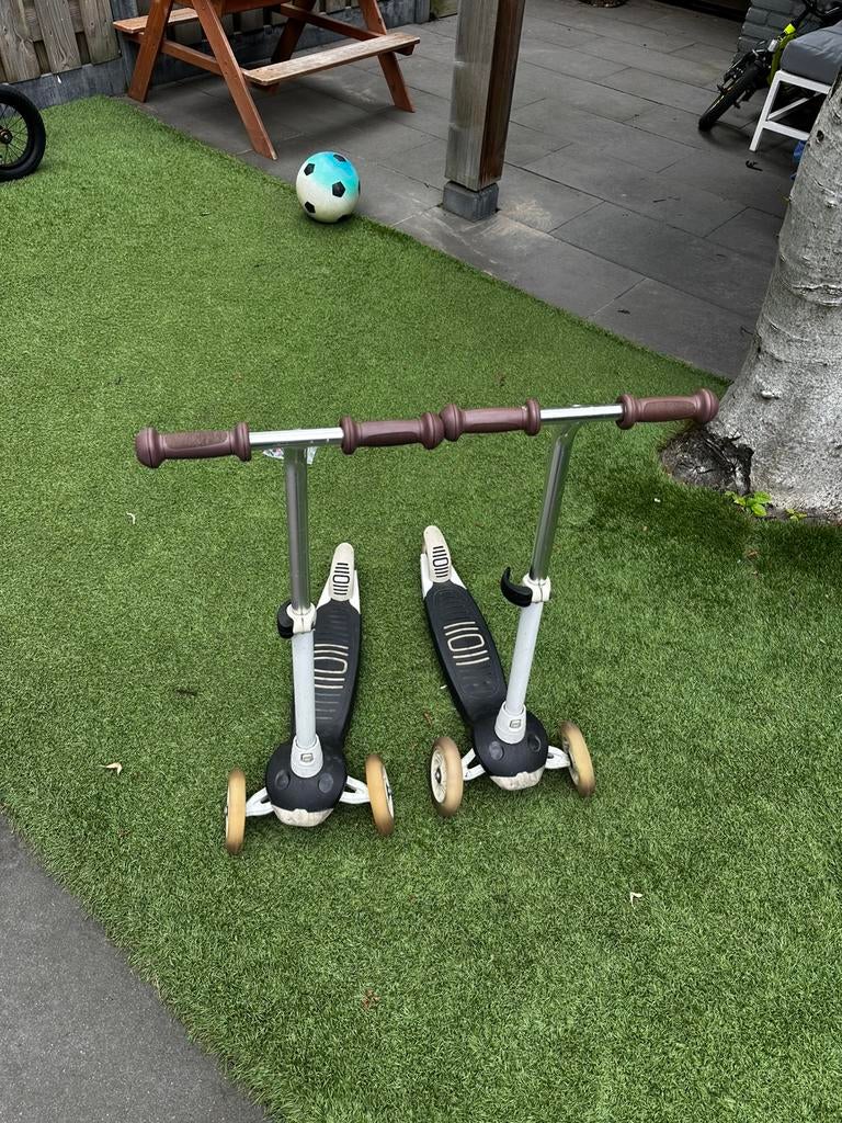 2x Decathlon Driewieler Stepjes Lichtgevende wielen 2-5 jaar, Fietsen en Brommers, Steps, Ophalen of Verzenden, Zo goed als nieuw