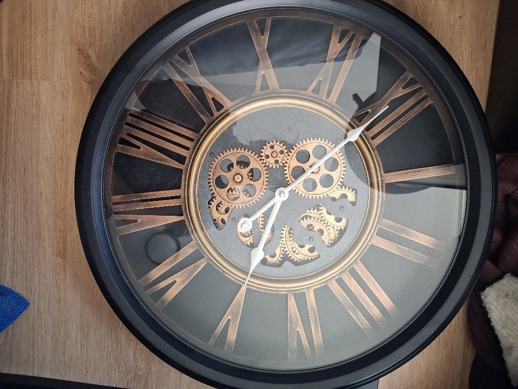Ronde klok ophalen, Huis en Inrichting, Woonaccessoires | Klokken, Ophalen, Wandklok