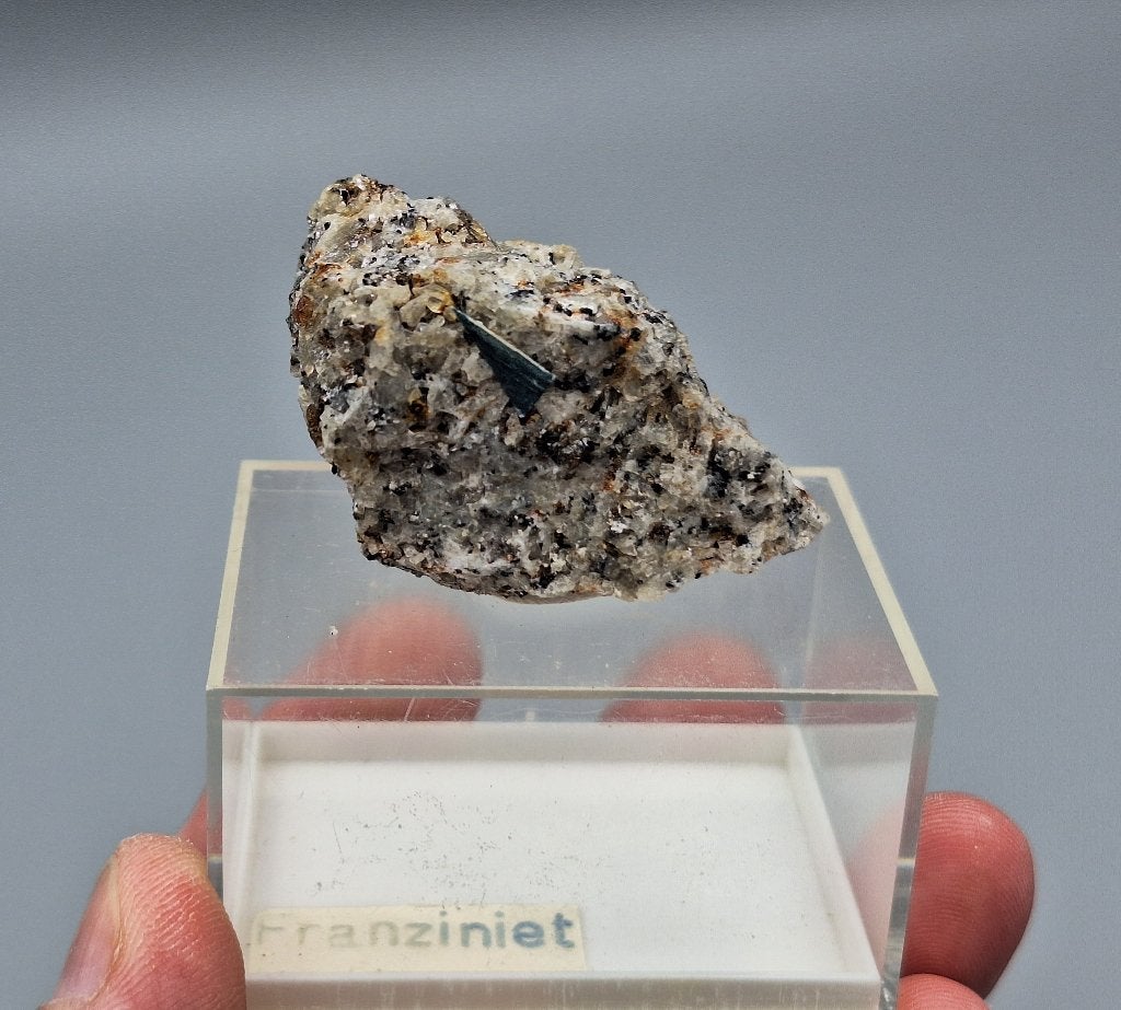 Franziniet - Italië, Ophalen of Verzenden, Mineraal